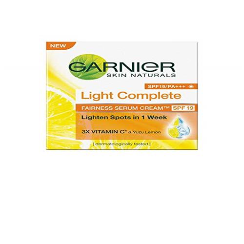 GARNIER  LIGHT COMPLETE F.S CREAM 20g